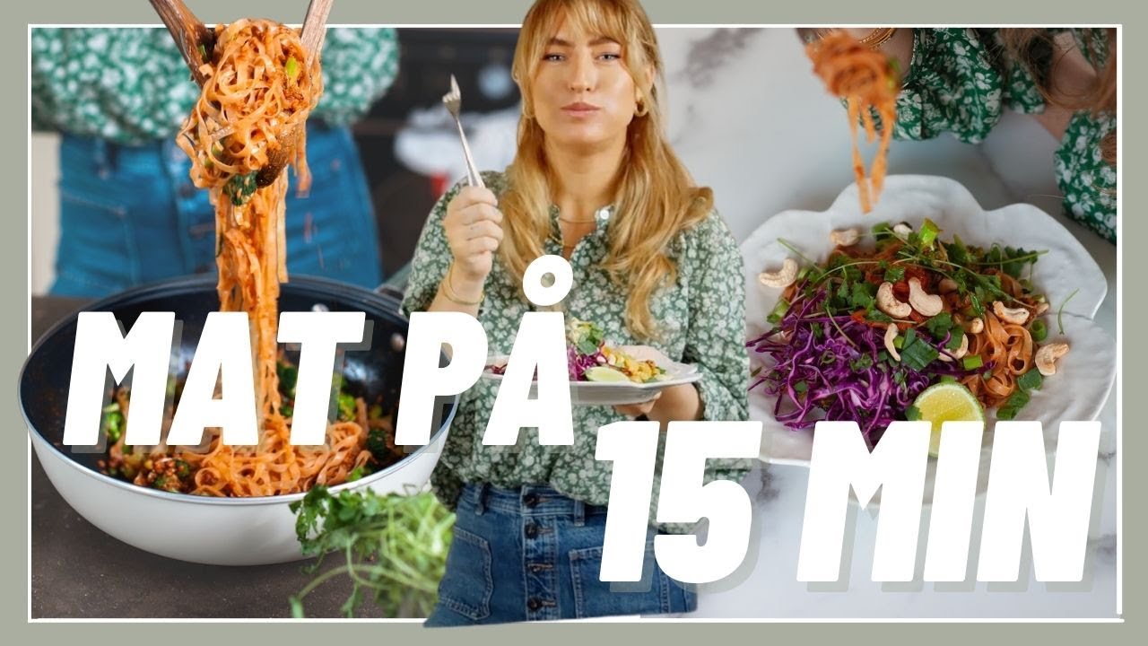 VARDAGSMAT PÅ 15 MINUTER!
