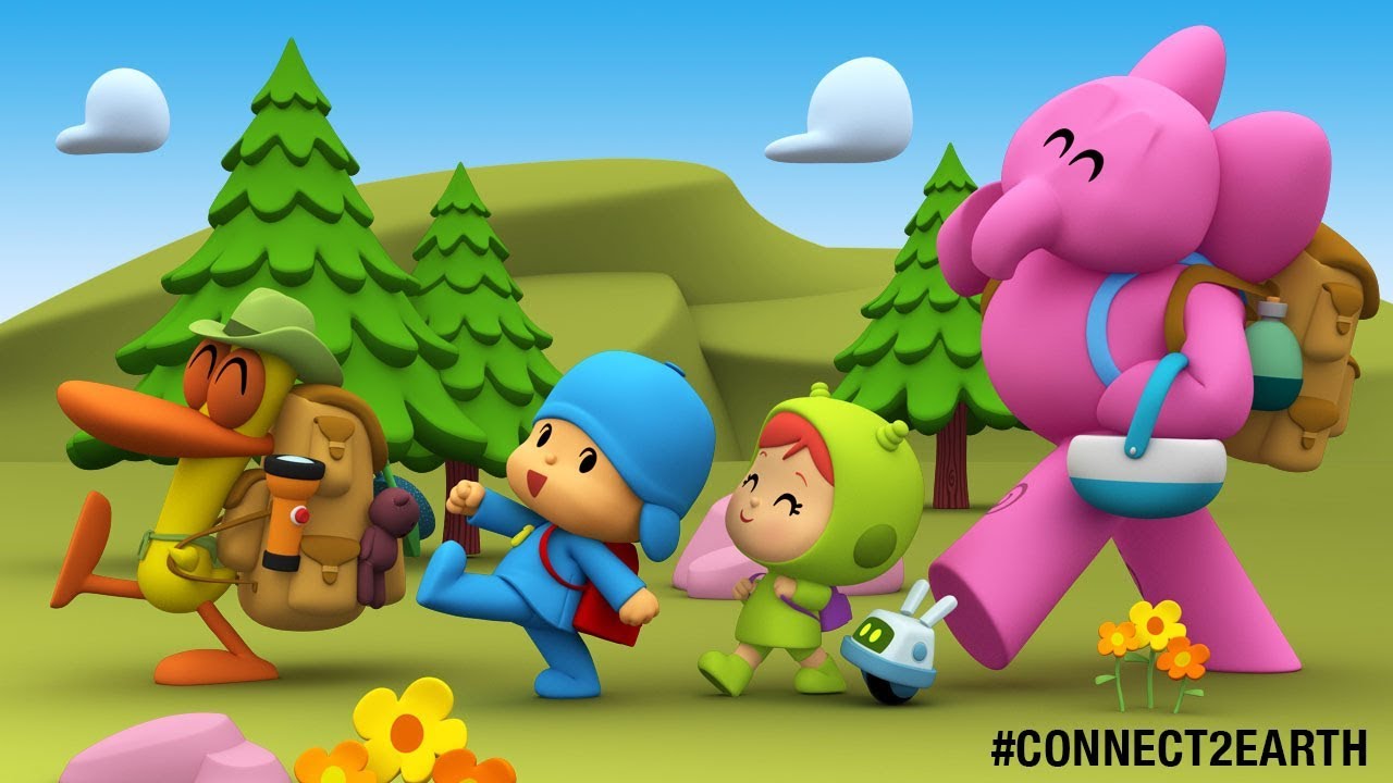 🌍POCOYO in ENGLISH : Connect To Earth | Earth Hour 2018 🌎 | VIDEOS & CARTOONS for KIDS