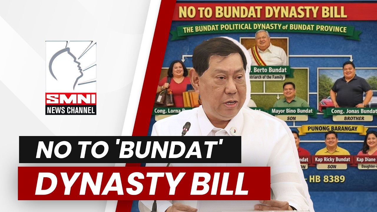 BUDOL ANTI-DYNASTY BILL, magpapabundat lalo sa mga magnanakaw sa gobyerno —Erice