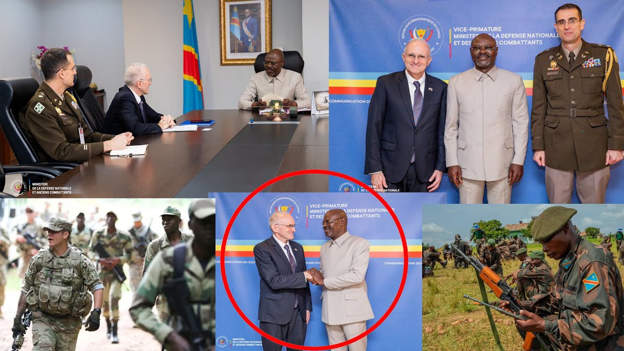 akakanya America yageze muri Congo bumvikanye gufasha igisirikare cya congo,amasezerano yubuzima,