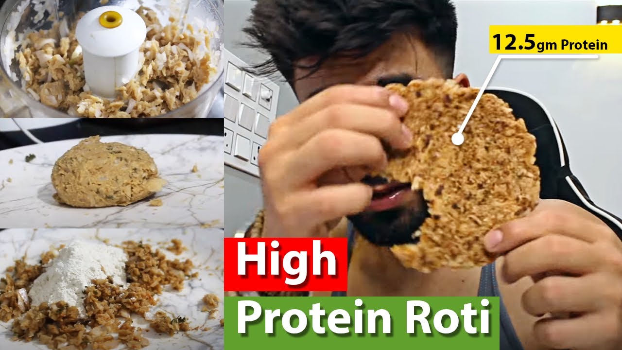 Man Boobs Khatam Karne Vali Roti {100% Vegetarian} for Fat Loss/Muscle Gain