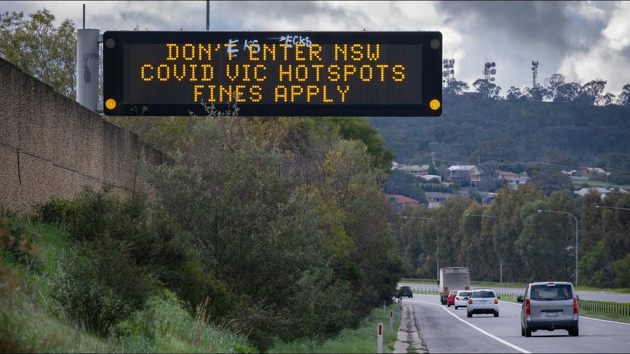 NSW to enforce Vic border closures