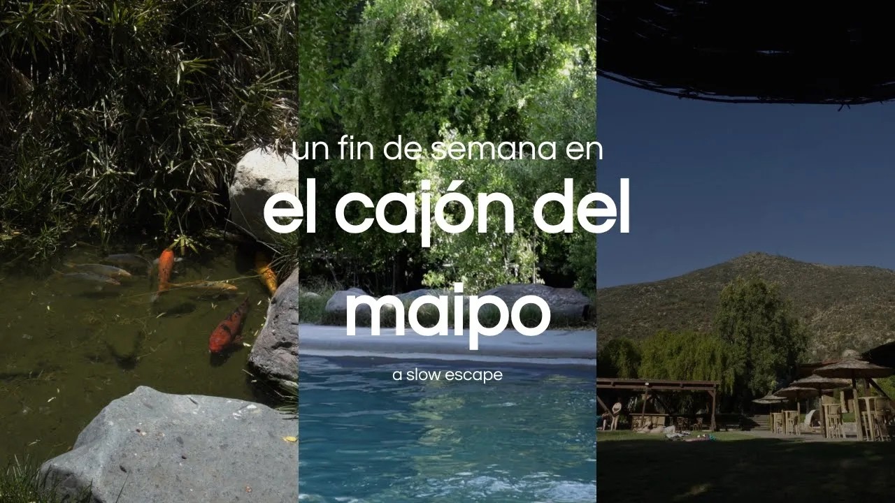 mi primer vlog | un fin de semana en el cajón del maipo 🌿