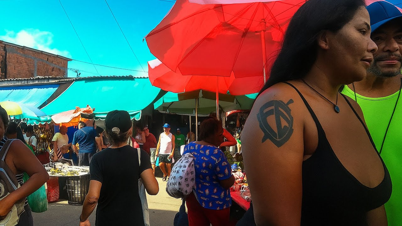 🇧🇷  Feira do JOÃO PAULO em São Luís,  de uma forma que VOÇÊ NUNCA VIU
