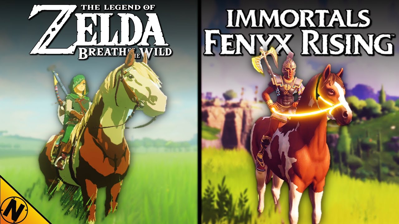 Immortals Fenyx Rising vs The Legend of Zelda: Breath of the Wild | Direct Comparison