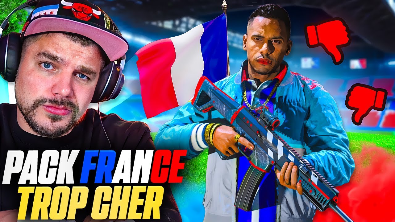 UN PACK pour L'EQUIPE DE FRANCE BIEN TROP CHER !