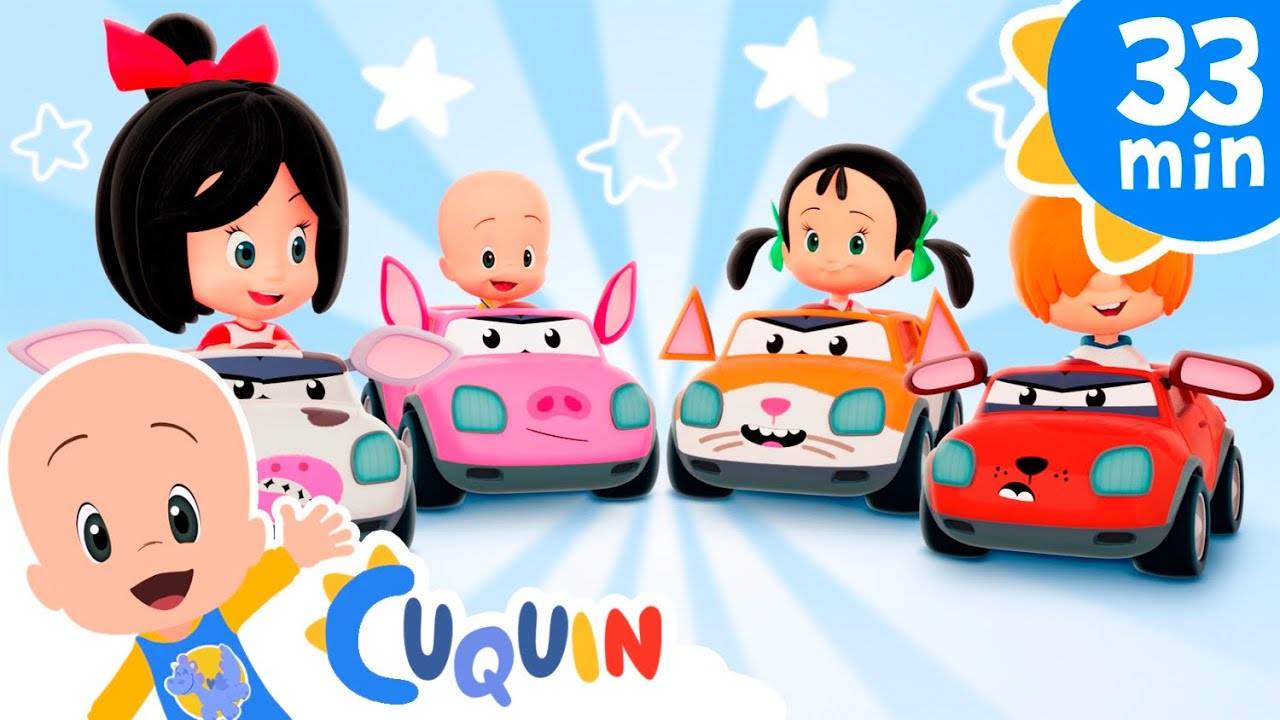 As rodas do vaca-móvel rodam - episódios e rimas infantis de Cleo e Cuquin