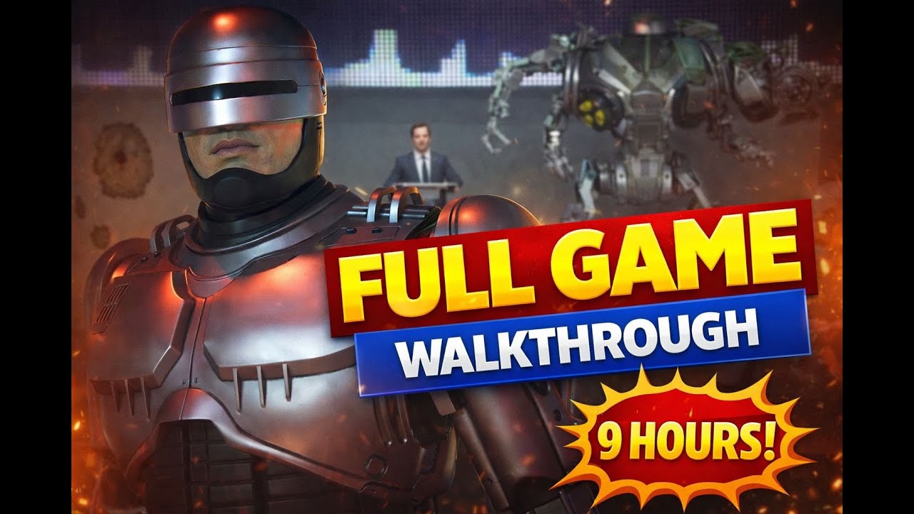 I Played ALL of RoboCop: Rogue City… Here’s the Full 9 Hour Playthrough