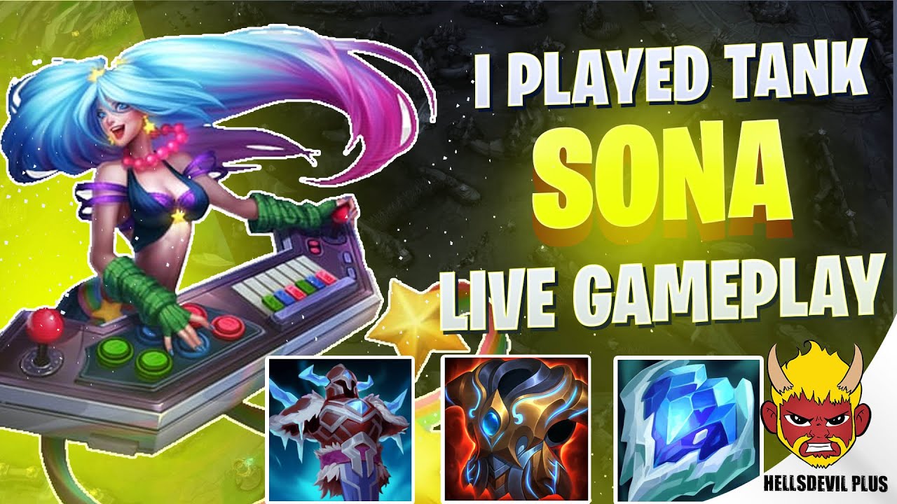 I Played Tank Sona And It Is BROKEN? - Wild Rift HellsDevil Plus Gameplay