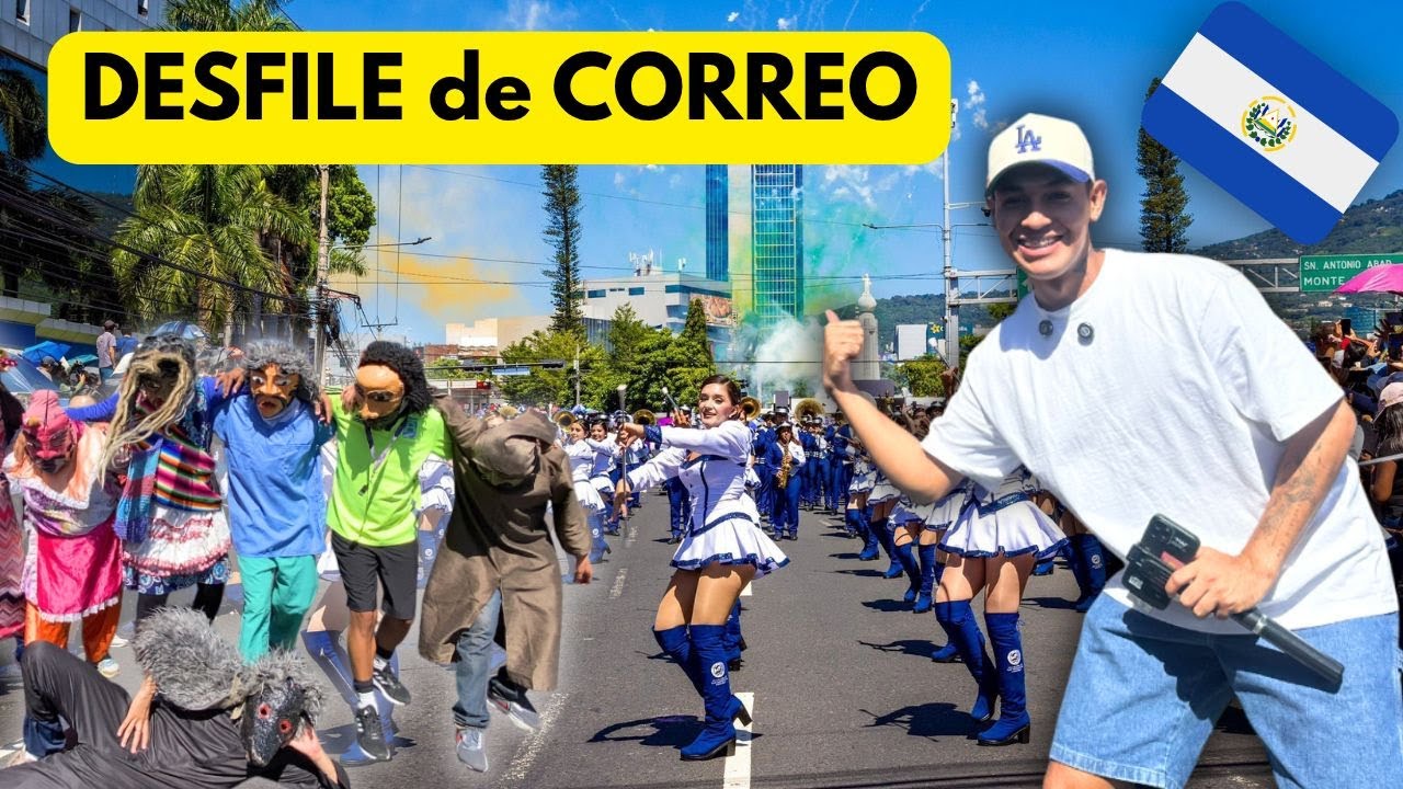 ASÍ SE VIVIÓ EL DESFILE DE CORREO de las FIESTAS AGOSTINAS 2025🇸🇻🤩