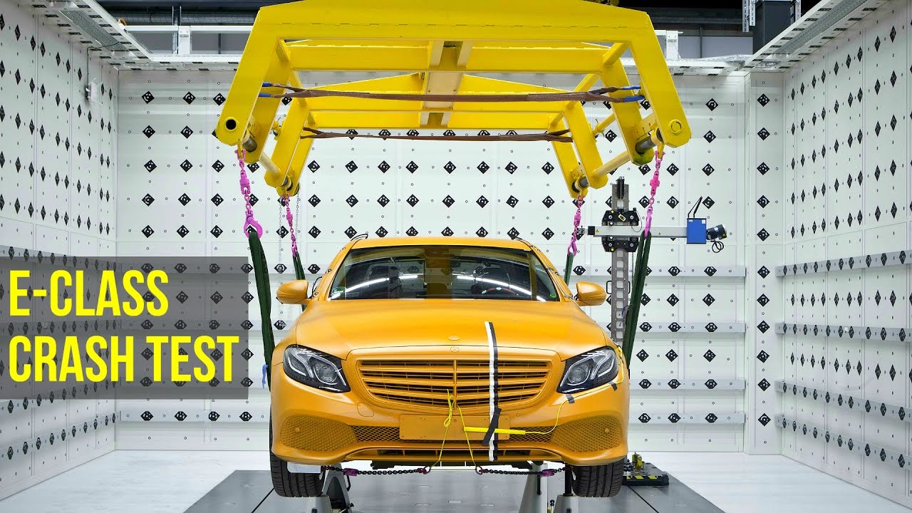 Mercedes E-Class Crash Test - Better than 5 Stars