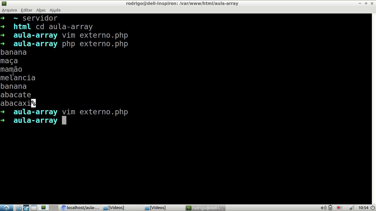 Tutorial PHP - Ler um arquivo de Texto e armazenar dados em Array