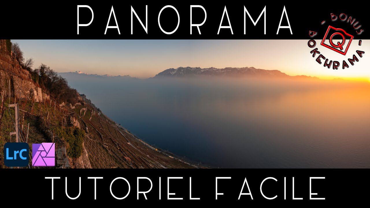 TUTORIEL facile de photo de PANORAMA (BONUS: Bokehrama)