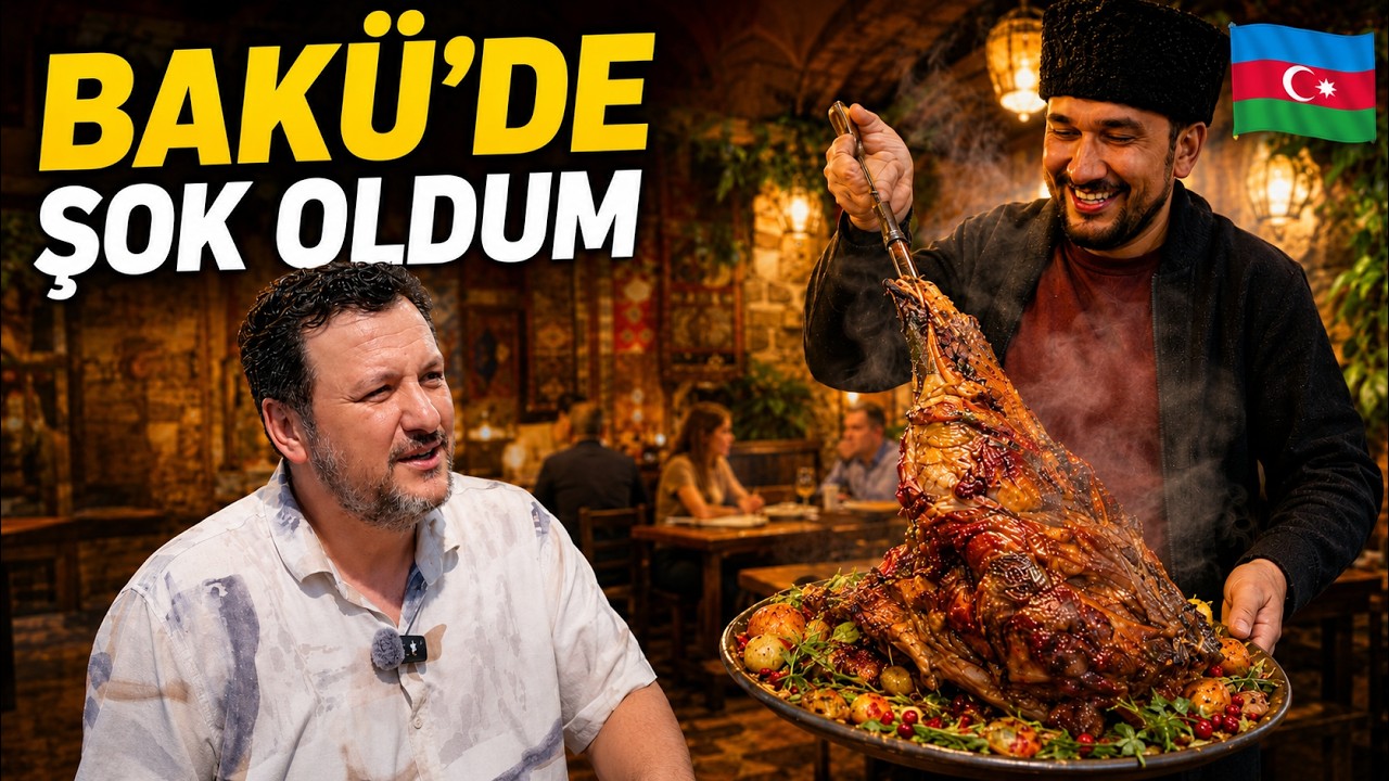 Bakü'de Bu Eti Görünce İnanamadım! (Şok Oldum!) 😲😲