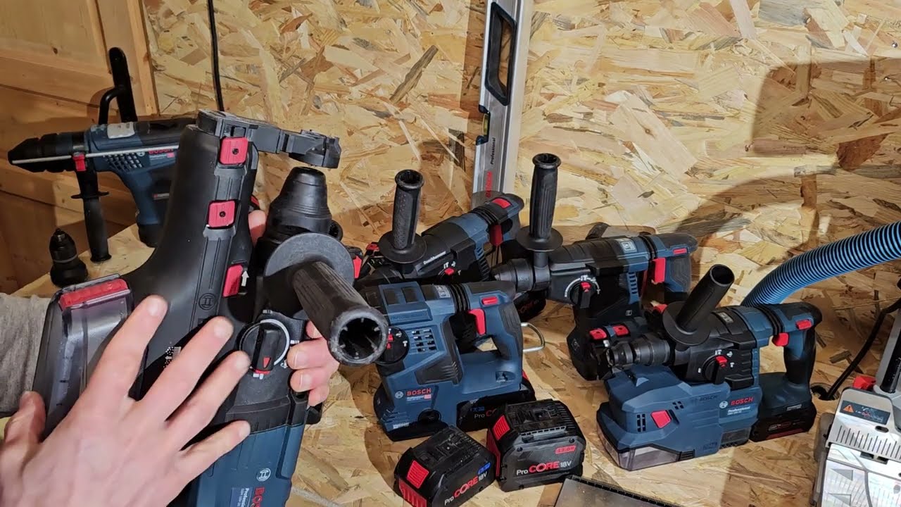 Bosch GBH 18V gamme SDS Plus 2024