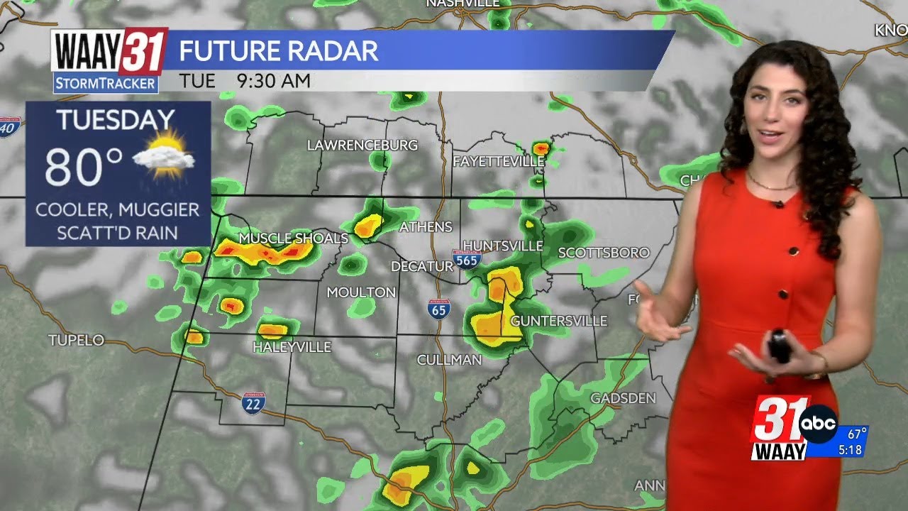 Tracking scattered rain Labor Day and beyond