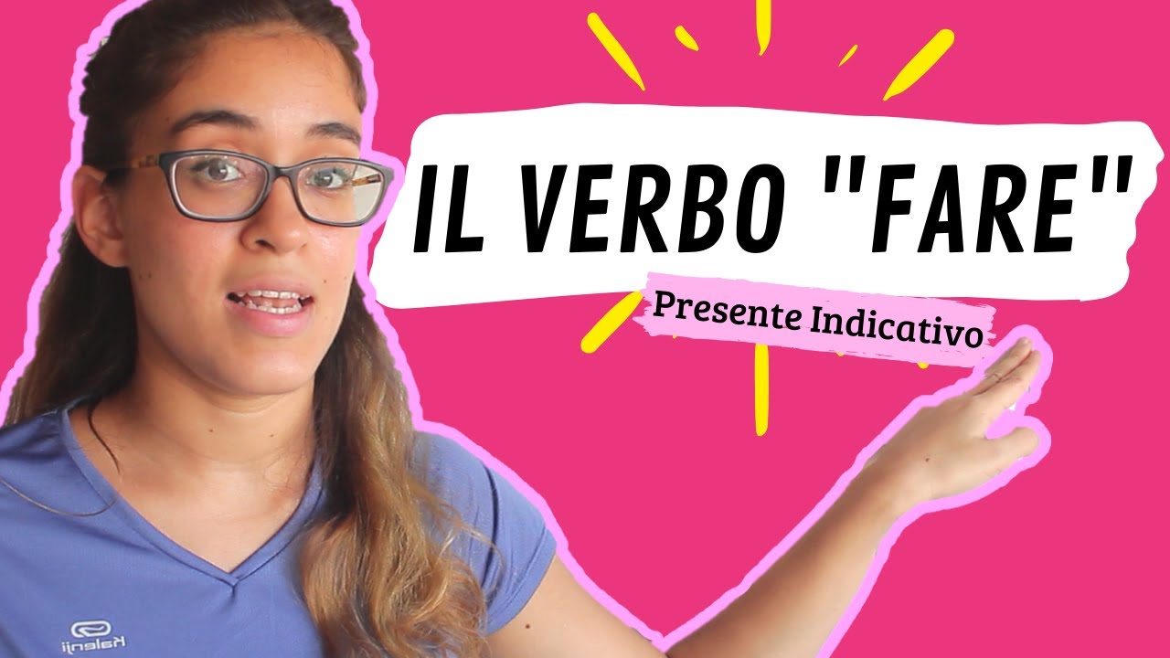 O verbo FARE  no italiano! (presente do indicativo)