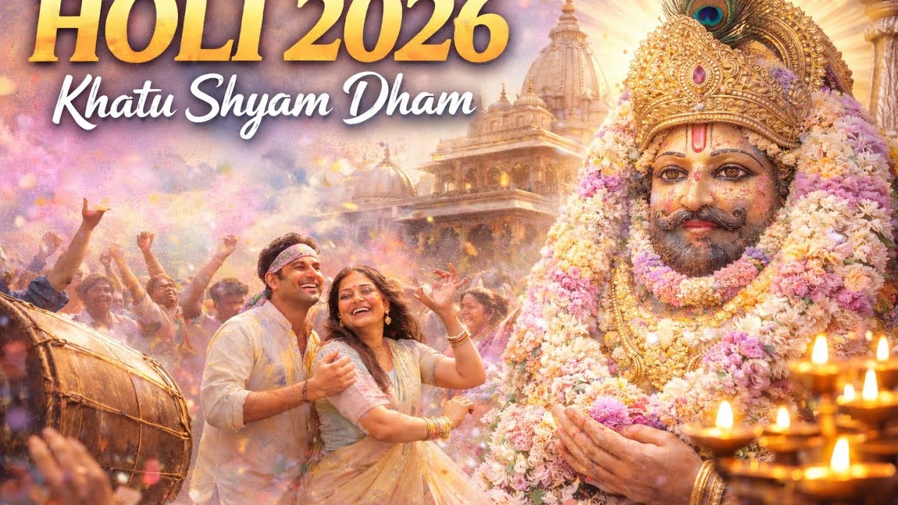 Holi 2026 Khatu Shyam Dham | Shyam Baba Holi Special Bhajan | Jogi Ji Style | Holi Bhakti Song 2026