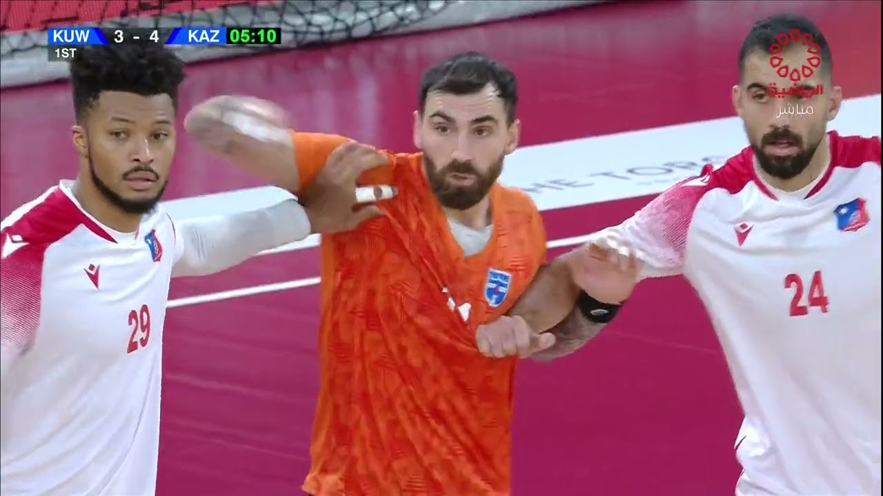 مباراة الكويت الكويتي × كاظمة الكويتي - البطولة الآسيوية للأندية الأبطال لكرة اليد - 19/11/2024