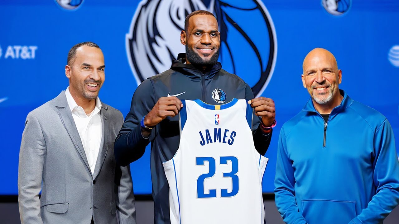 Lebron Officially Trade To The Dallas Mavericks - Reuniting With Anthony Davis and Kyrie Irving