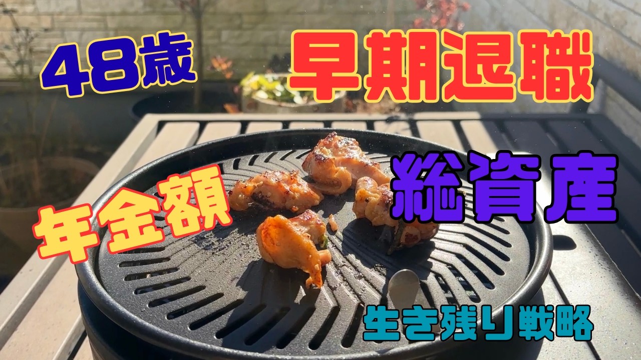 ４８歳 早期退職 年金額 総資産公開