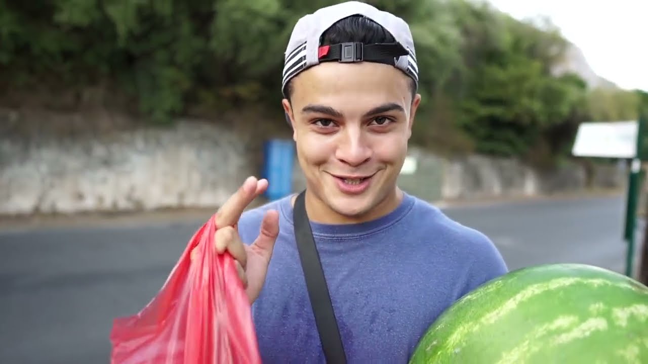 I Made Watermelon Pizza And Made My Friends Try It (Phelan Reupload)