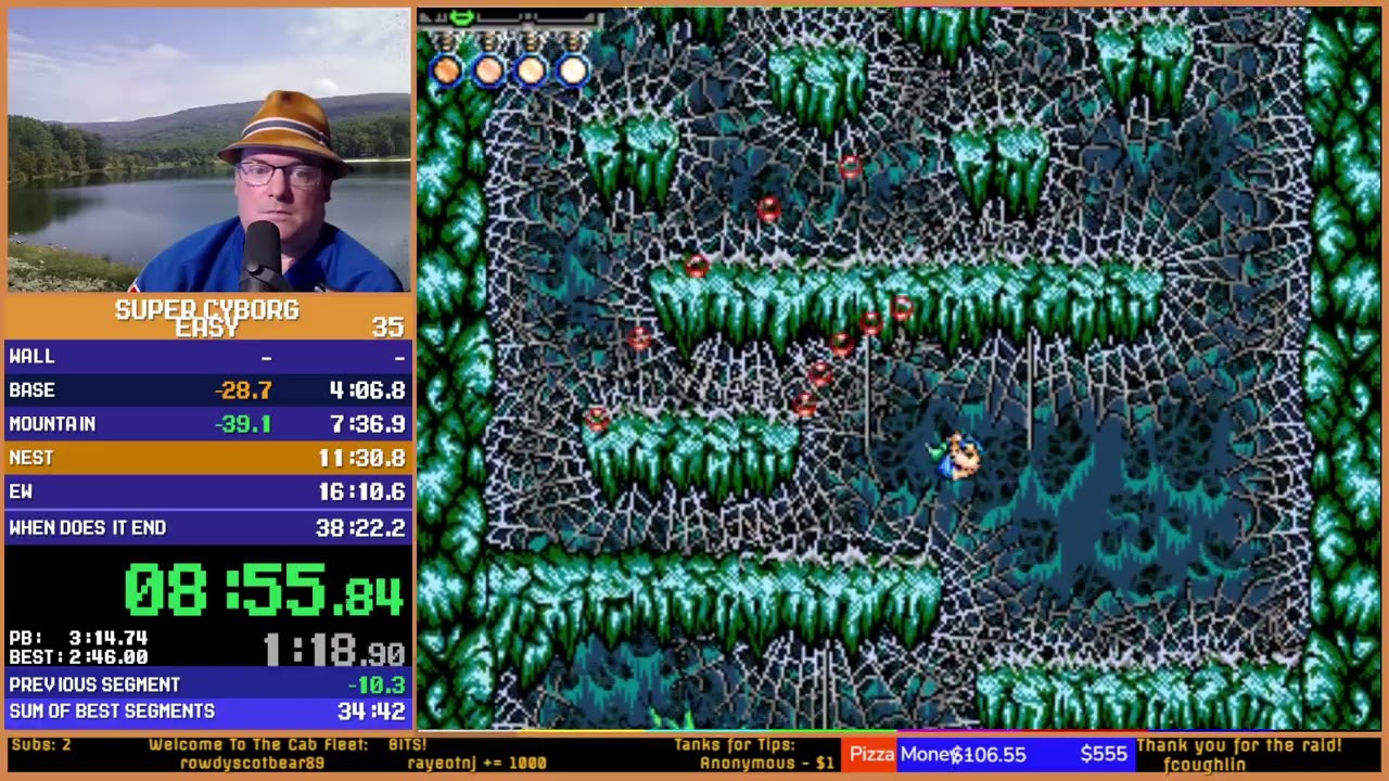 Super Cyborg - Easy-Mode Speedrun 33:16