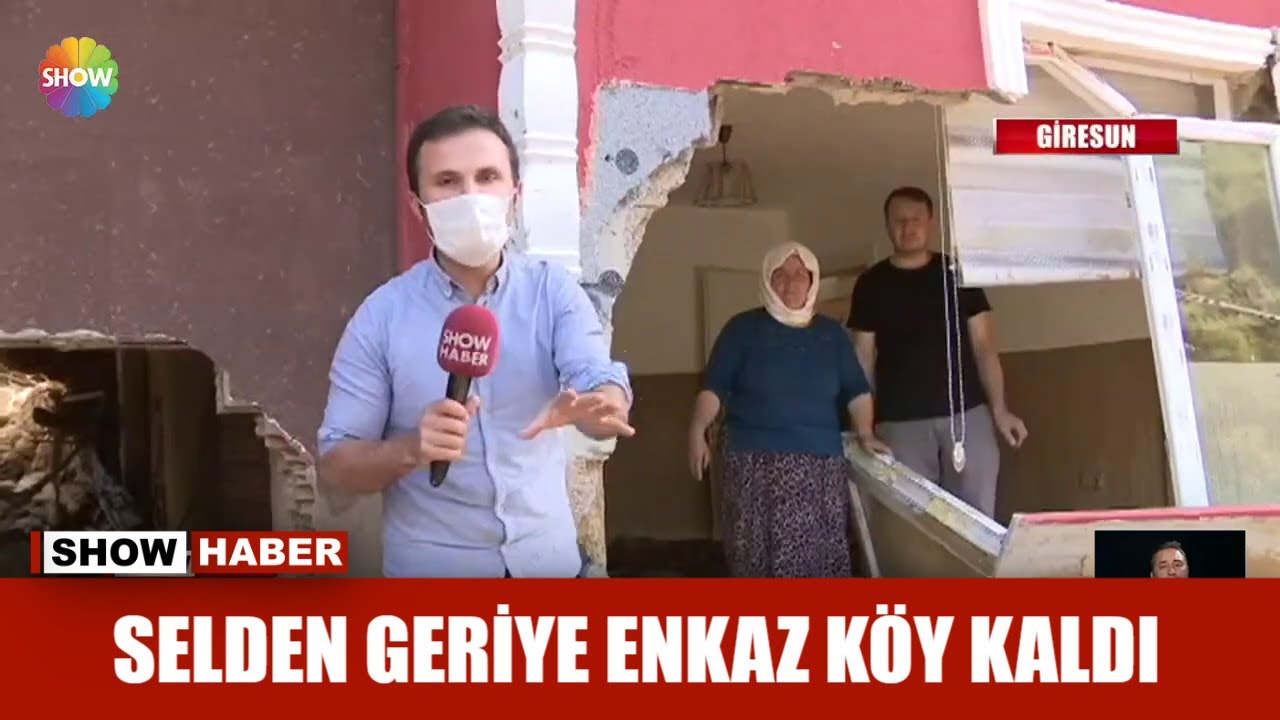 Selden geriye enkaz köy kaldı