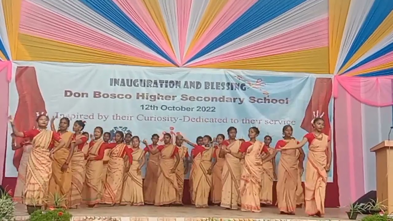 Inauguration and blessing, Don Bosco Higher Secondary School, Amguri , Kokrajhar,BTC, Assam
