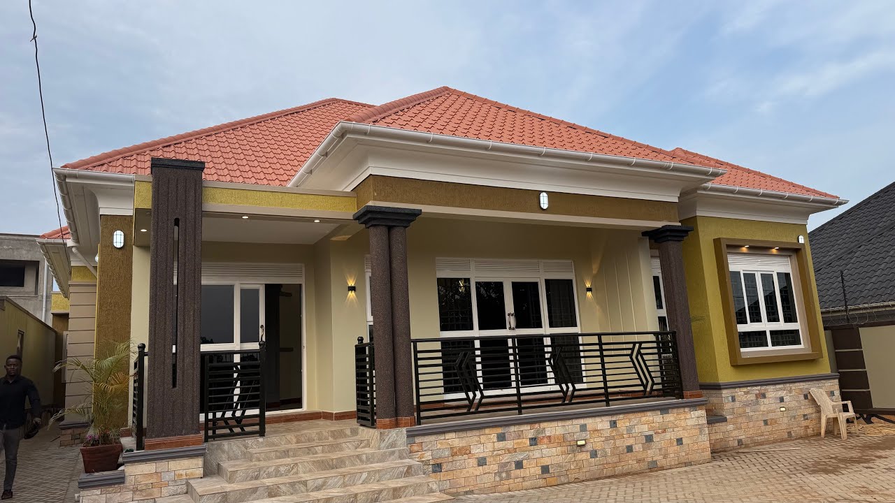 Inside most affordable house for sale in Uganda $120,000 USD 