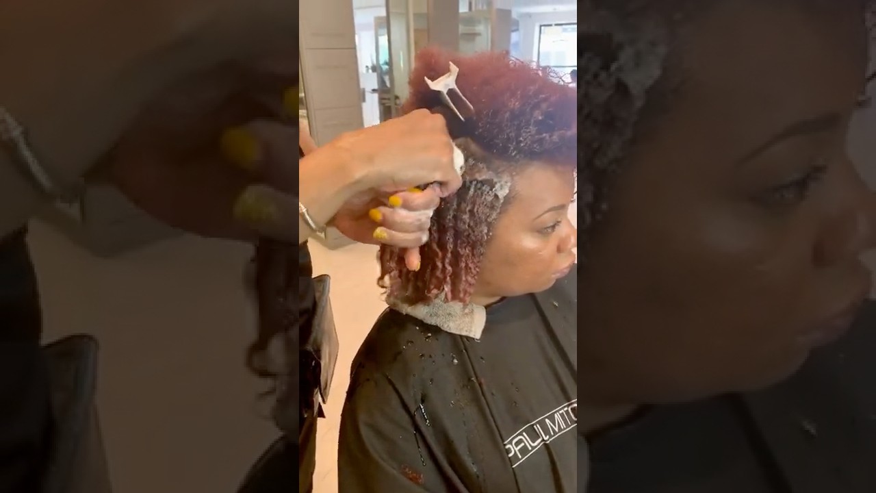 Wash and Go on color treated hair