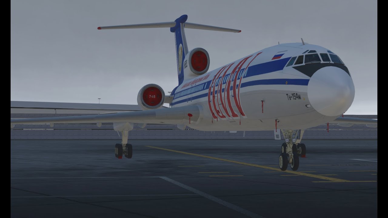 UUEE (Sheremetyevo) - EGLL (Heathrow, England) - UUEE (Sheremetyevo)Tu-154M RA-85826 VATSIM