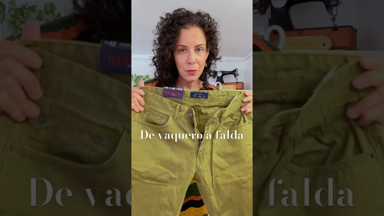 Transformar vaquero a falda 