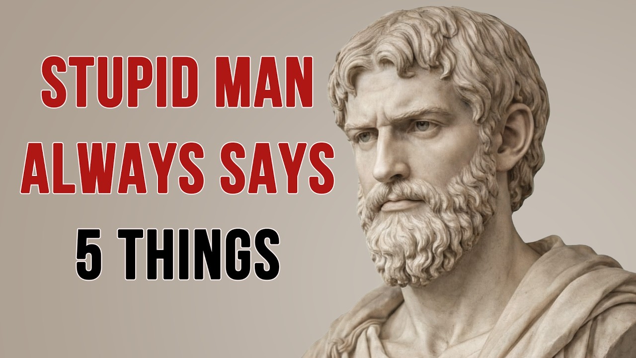 5 Phrases Stupid Men Always Says — Stoicism