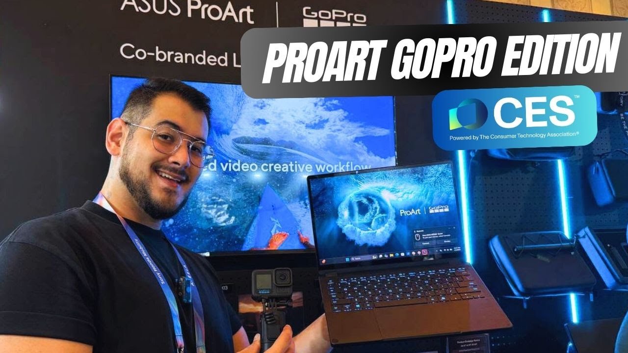 ASUS ProArt GoPro Edition: o notebook definitivo para criadores de conteúdo | CES 2026