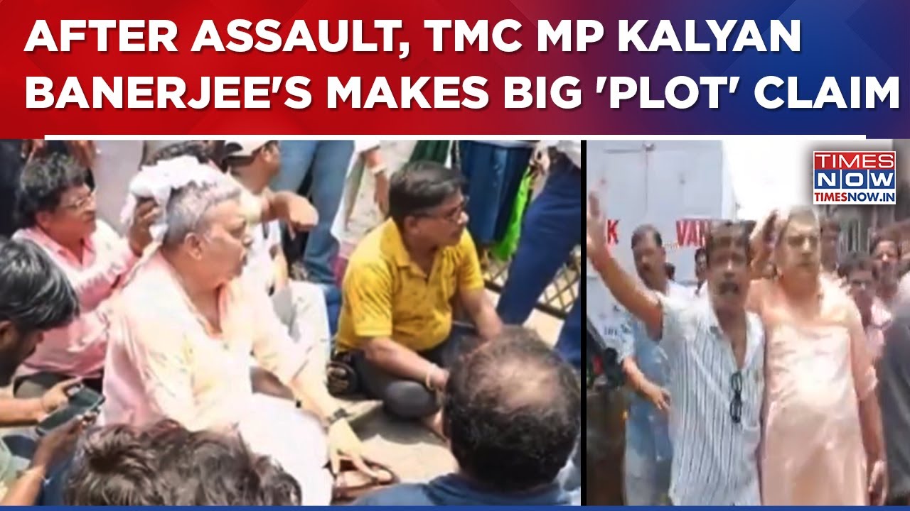Another TMC MP Attacked: Kalyan Banerjee Hit Amid Black Flag Protest, Alleges Bigger Plot