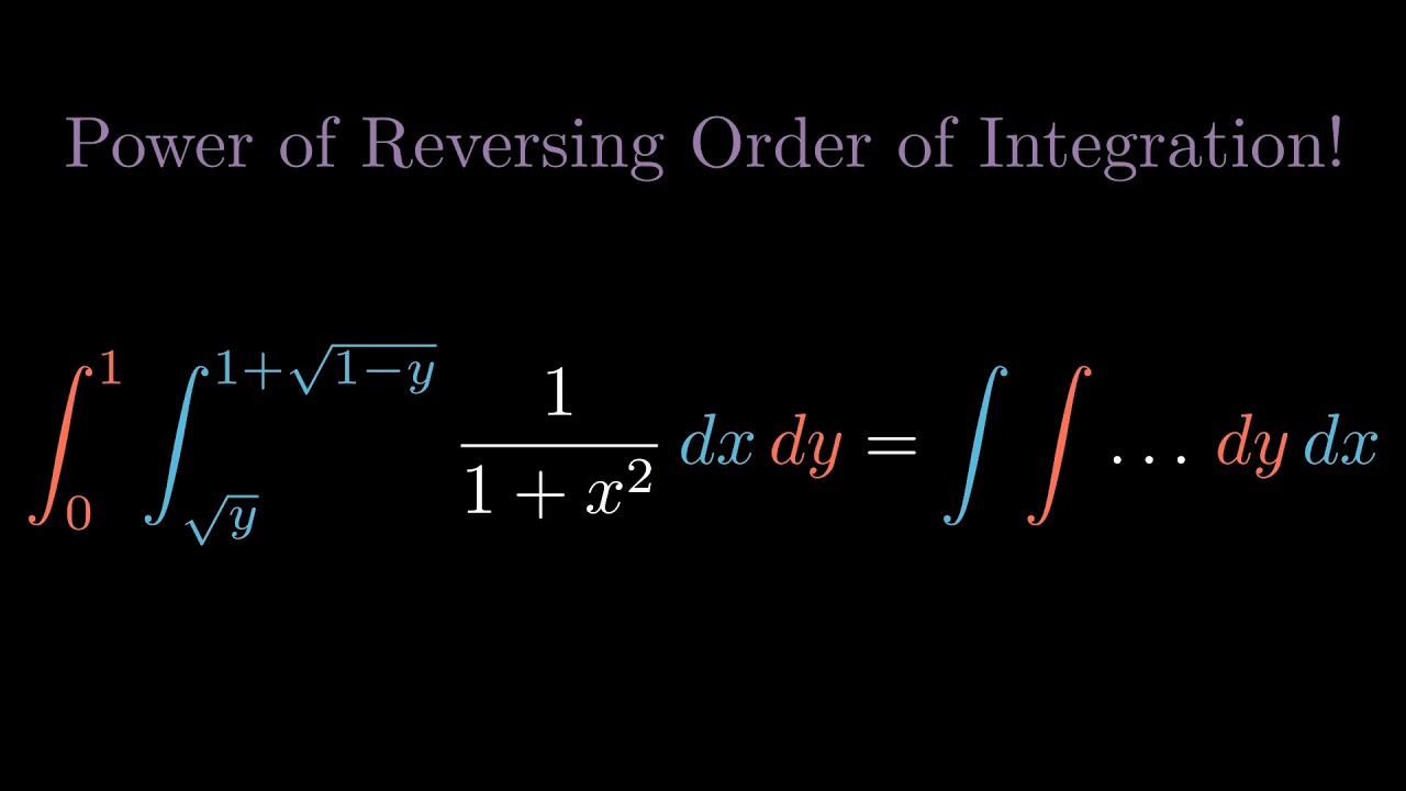 How do we solve this Double Integral?