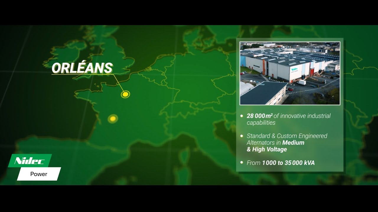 Nidec Leroy-Somer Factory : Orléans
