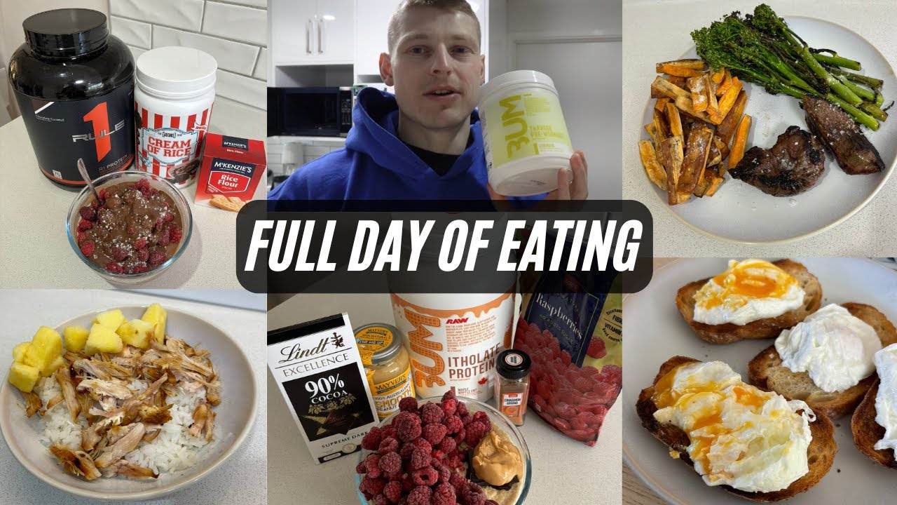FULL DAY OF EATING | BULKING EDITION | Pro Natural Bodybuilder