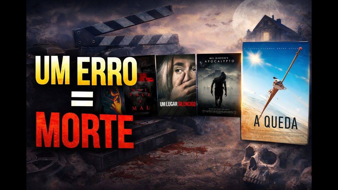 5 FILMES ONDE UM ERRO SIGNIFICA MORTE | Sobrevivência Extrema