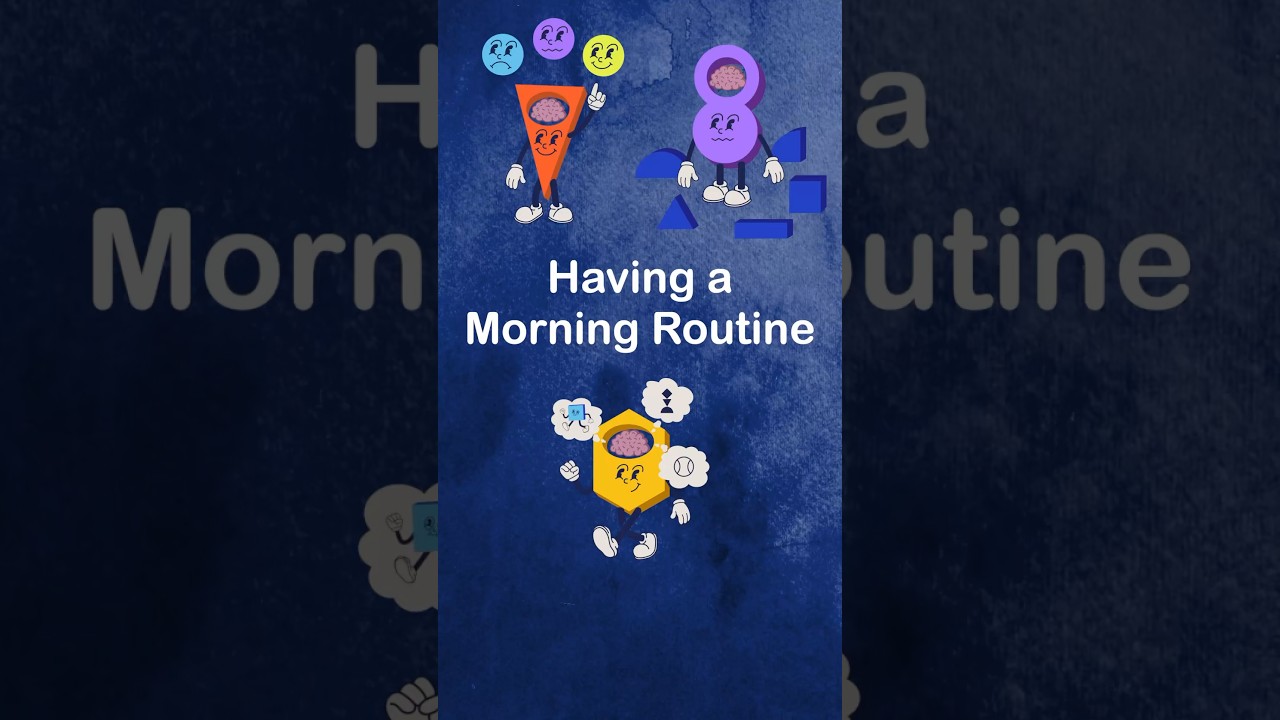 Having a morning routine and getting started  