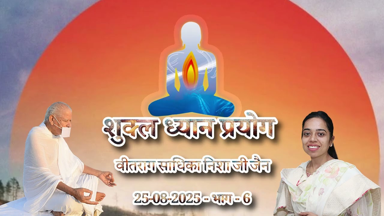 41. 25-08-2025 शुक्ल ध्यान प्रयोग - वीतराग साधिका निशा जी