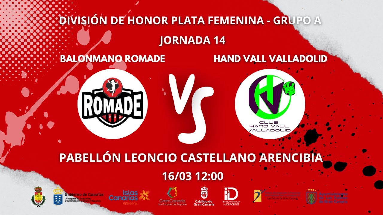 Jornada 14 DHP C.B. ROMADE - HAND VALL VALLADOLID