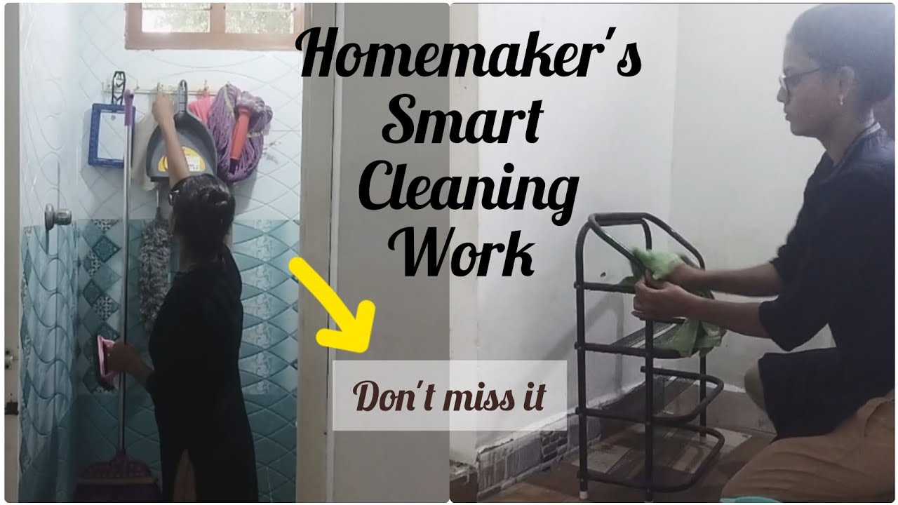 Homemaker's smart cleaning work | Monday routine 