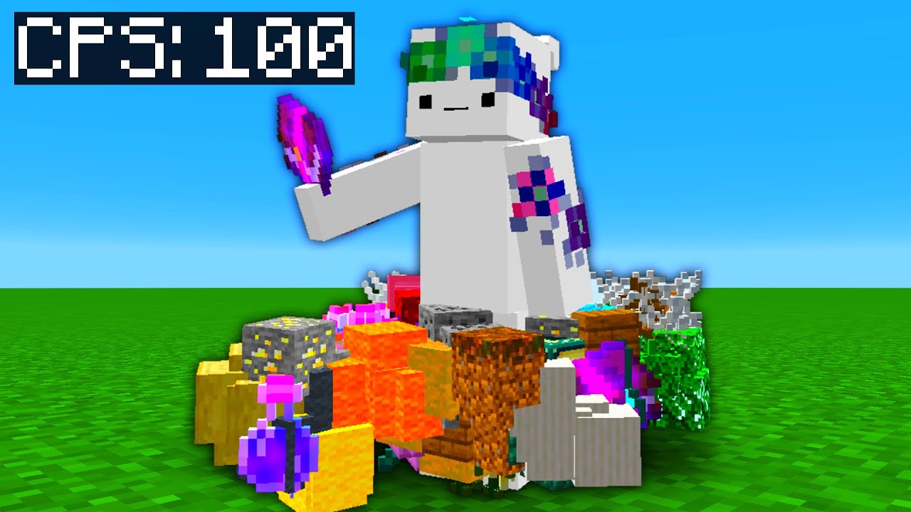 Minecraft, But Clicking Drops Random Items..
