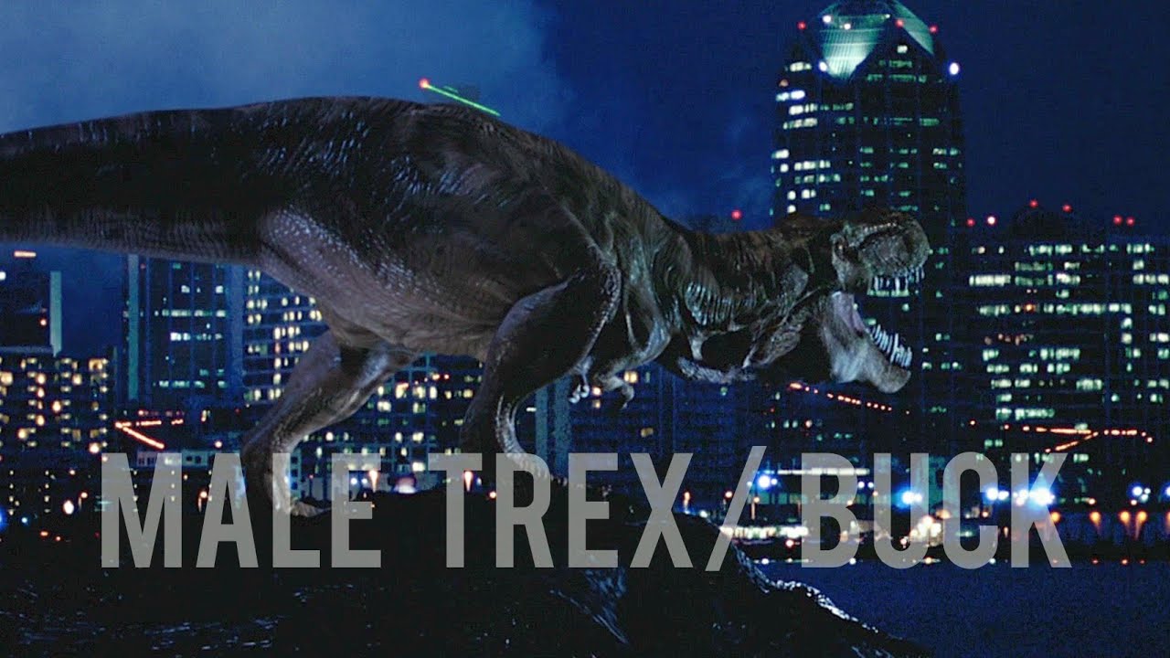 Male Trex/Buck Screen Time 4K /Jurassic Park:The lost world/@XenoSpino09.Z