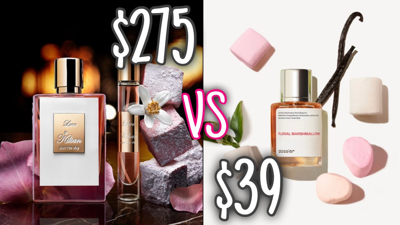 Kilian Love Don't Be Shy -VS- Dossier Dupe Floral Marshmallow | Коллекция духов