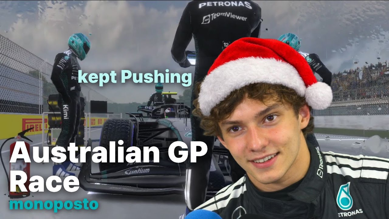 From the Back to the Fight | Monoposto 2025 Australian GP Race | 안토넬리는 더 올라가고 싶어