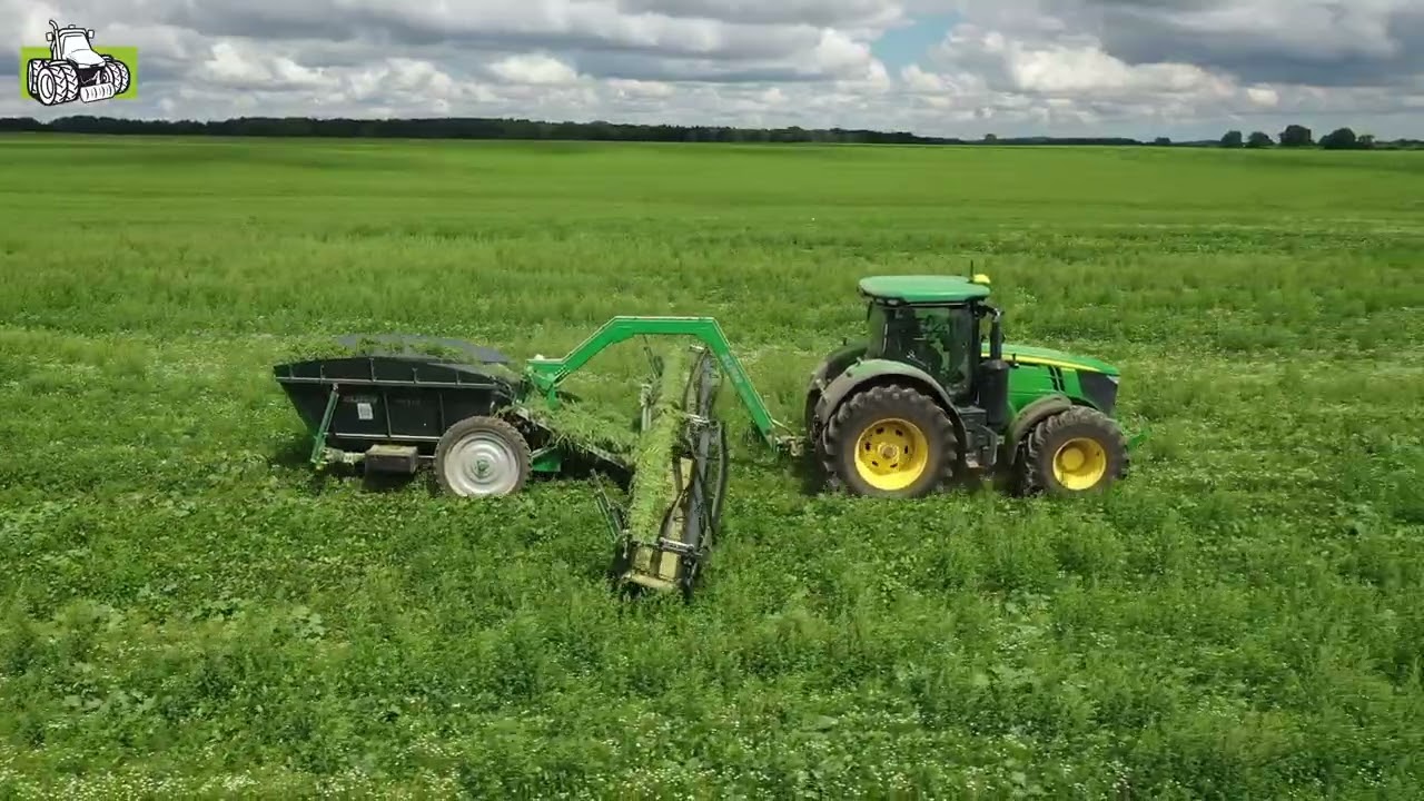 Zürn Top Cut Collect in de sojabonen