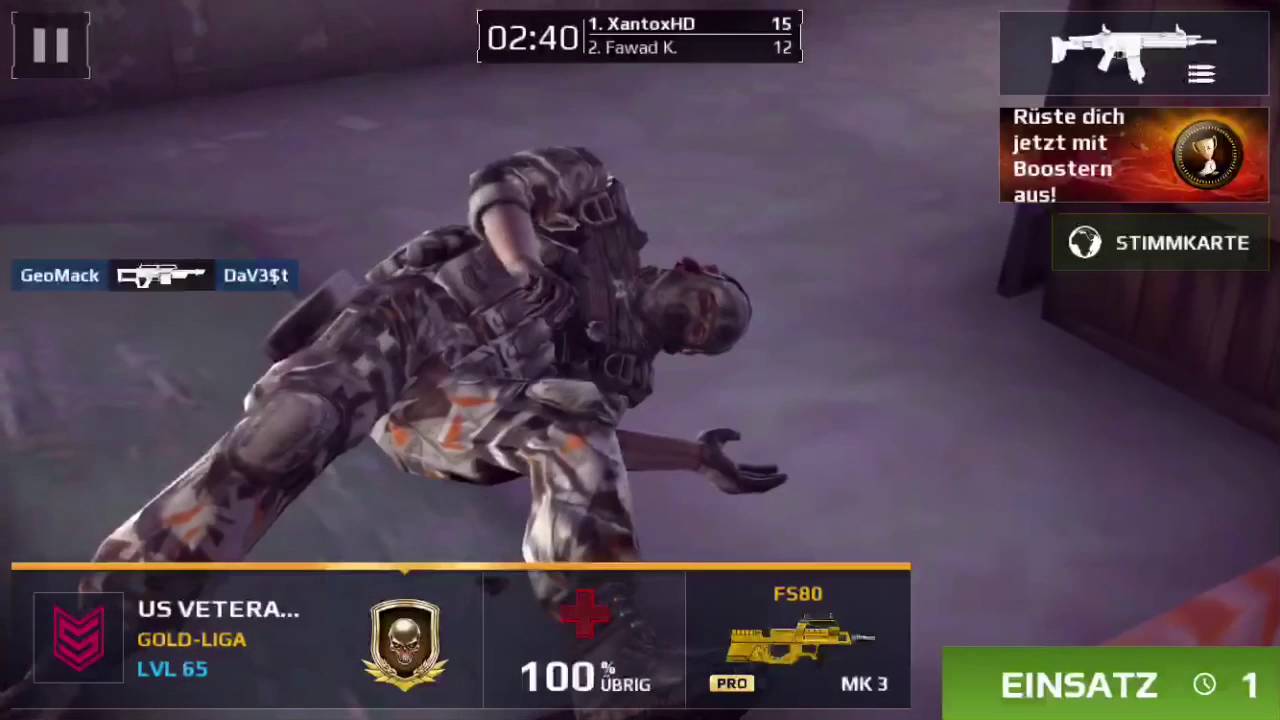 Modern Combat 5 Blackout #14 JEDER GG. JEDEN